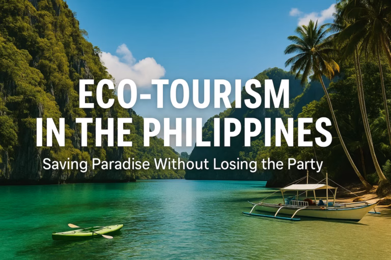 Hero image - Eco-tourism in the Philippines.