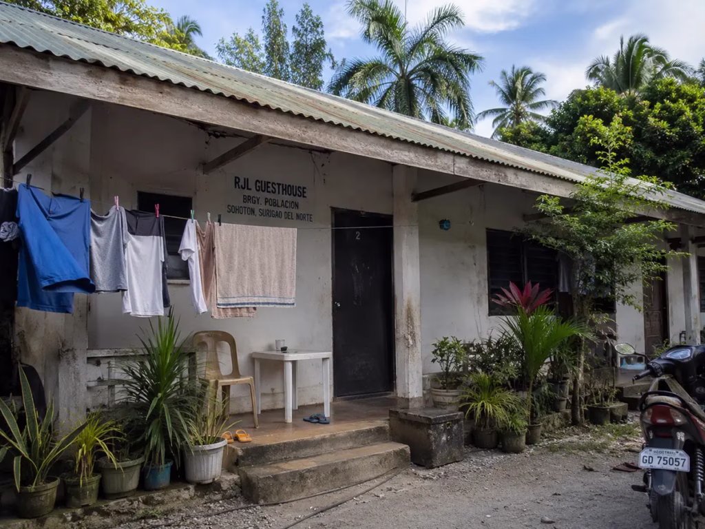 Basic guesthouse accommodation Dinagat Island Philippines authentic travel